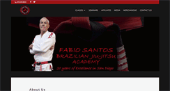 Desktop Screenshot of fabiojiujitsu.com