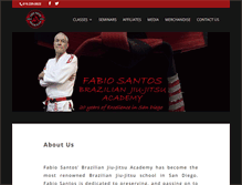 Tablet Screenshot of fabiojiujitsu.com